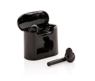 Gadżety reklamowe: Liberty wireless earbuds in charging case, black