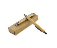 Bambusowy zestaw piśmienny, długopis touch pen i ołówek mechaniczny | Wallace