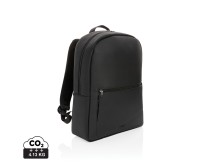 Gadżety reklamowe: Swiss Peak deluxe vegan leather laptop backpack PVC free