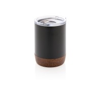 Gadżety reklamowe: Cork small vacuum coffee mug, black