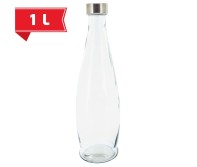 Gadżety reklamowe: glass bottle 1l aqua sana