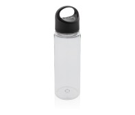 Gadżety reklamowe: Water bottle with wireless speaker, black