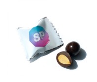 Słodycze Reklamowe z Logo (Nuts in chocolate with logo hazelnuts in dark chocolate)