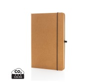 Gadżety reklamowe: Recycled leather hardcover notebook A5