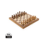 Gadżety reklamowe: Luxury wooden foldable chess set
