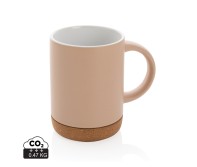 Gadżety reklamowe: Ceramic mug with cork base