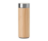 Double wall SS/bamboo bottle