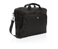 Gadżety reklamowe: Swiss Peak deluxe 15.6” laptop bag PVC free