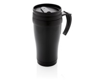 Gadżety reklamowe: Stainless steel mug, black