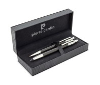 Gadżety reklamowe: pen and mechanical pencil set  touch carbon fiber pierre cardin