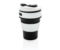 Gadżety reklamowe: Foldable silicone cup, grey