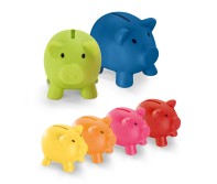 Gadżety reklamowe z logo dla firmy (PIGGY. Piggy bank in PVC)