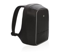 Gadżety reklamowe: Swiss Peak anti-theft 15,6” laptop backpack PVC free, black