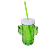 Gadżety reklamowe: glass mug cactus