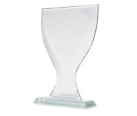 Gadżety reklamowe: CUP SHAPED GLASS TROPHY