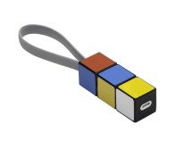 Gadżety reklamowe z nadrukiem (Color click&go USB cable)