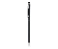 Gadżety reklamowe: Thin metal stylus pen, black