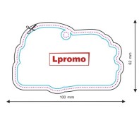 Zapachy samochodowe z logo, forma lpf529