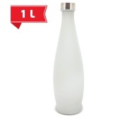 Gadżety reklamowe: frosted bottle 1l aquansena