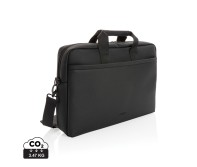 Gadżety reklamowe: Swiss Peak deluxe vegan leather laptop bag PVC free