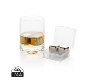 Gadżety reklamowe: Re-usable stainless steel ice cubes 4pc