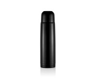 Gadżety reklamowe: Stainless steel flask, black