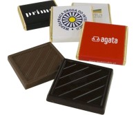 Belgijskie czekoladki z reklamą lub logo Twojej firmy