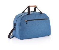 Gadżety reklamowe: Fashion duo tone travel bag, blue