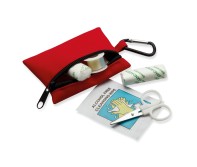 First aid kit w/ carabiner