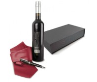 Gadżety reklamowe: muscat wine + tie + ballpen gift case