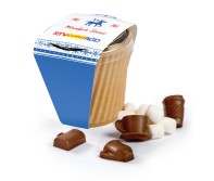 Zestaw gorącej czekolady w mini kubku z Waszą reklamą