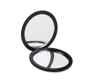 Double sided compact mirror
