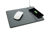 Gadżety reklamowe: Mousepad with 5W wireless charging, black