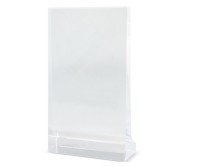 Gadżety reklamowe: rectangular shaped glass trophée