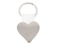 Gadżety reklamowe: heart shaped metal key-ring