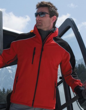 Softshell Z Kapturem Ice Fell, Result Work-Guard R118X