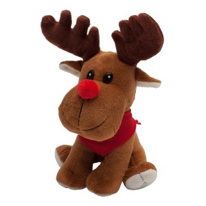 Gadżety reklamowe z nadrukiem (Happy Reindeer cuddly toy)