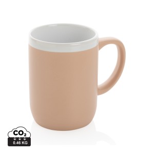 Gadżety reklamowe: Ceramic mug with white rim