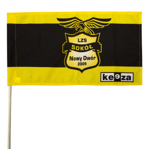 Flaga z trzonem 40x60 cm, z Twoim nadrukiem