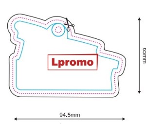 Zapachy samochodowe z nadrukiem , forma lpf934