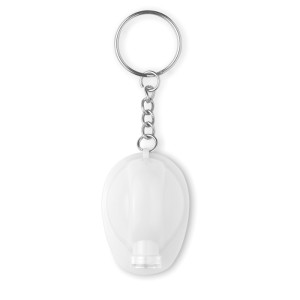 Key ring with torch
