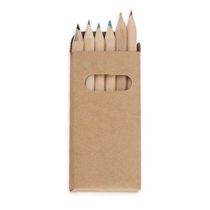 Gadżety reklamowe: 6 colouring pencils set