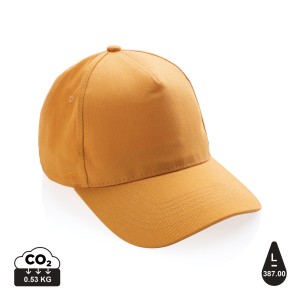 Gadżety reklamowe: Impact 5panel 280gr Recycled cotton cap with AWARE™ tracer