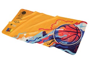 "Quick Dry" ręcznik z mikrofibry szybkoschnącej      z Państwa nadrukiem  (dwustronny) 50 x 100 cm