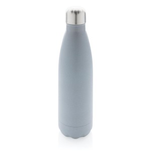 Gadżety reklamowe: Vacuum insulated reflective visibility bottle, grey