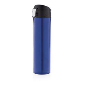 Gadżety reklamowe: Easy lock vacuum flask, blue