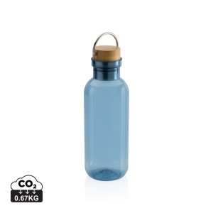 Gadżety reklamowe: GRS RPET bottle with bamboo lid and handle