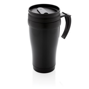 Gadżety reklamowe: Stainless steel mug, black