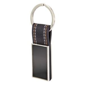 Gadżety reklamowe: METALLIC KEY RING "BLACKY"