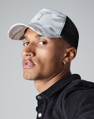 Czapka Trucker Camo, Beechfield B694